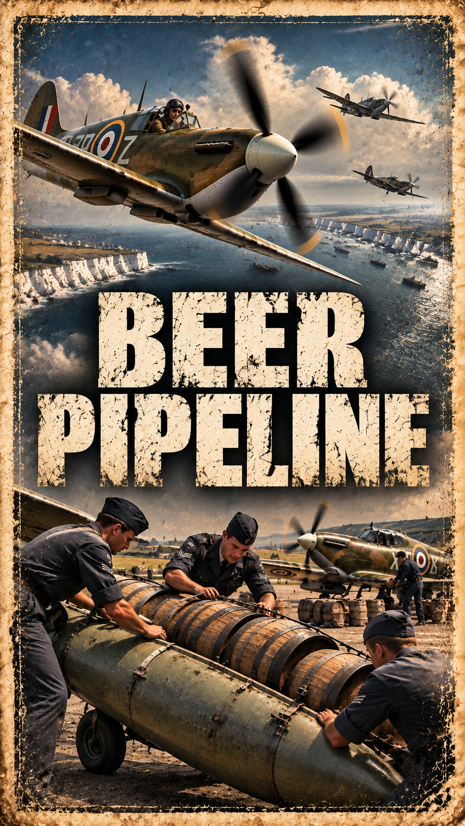 The Beer Pipeline – When Spitfires Carried Beer.